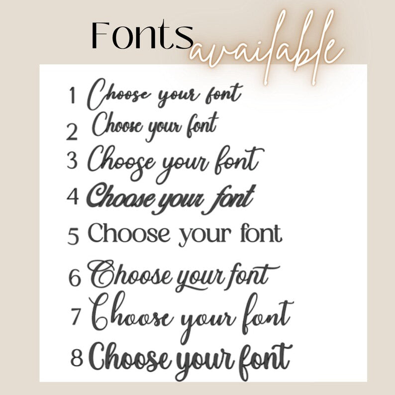 Boîte d'ombre florale personnalisée