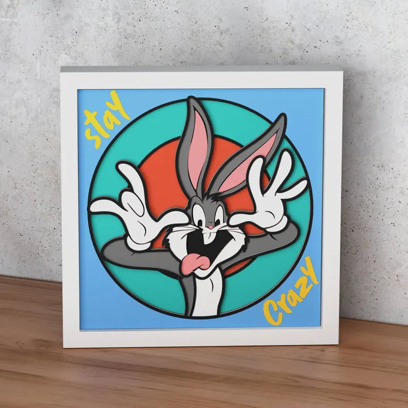 Cadre 3D Bunny
