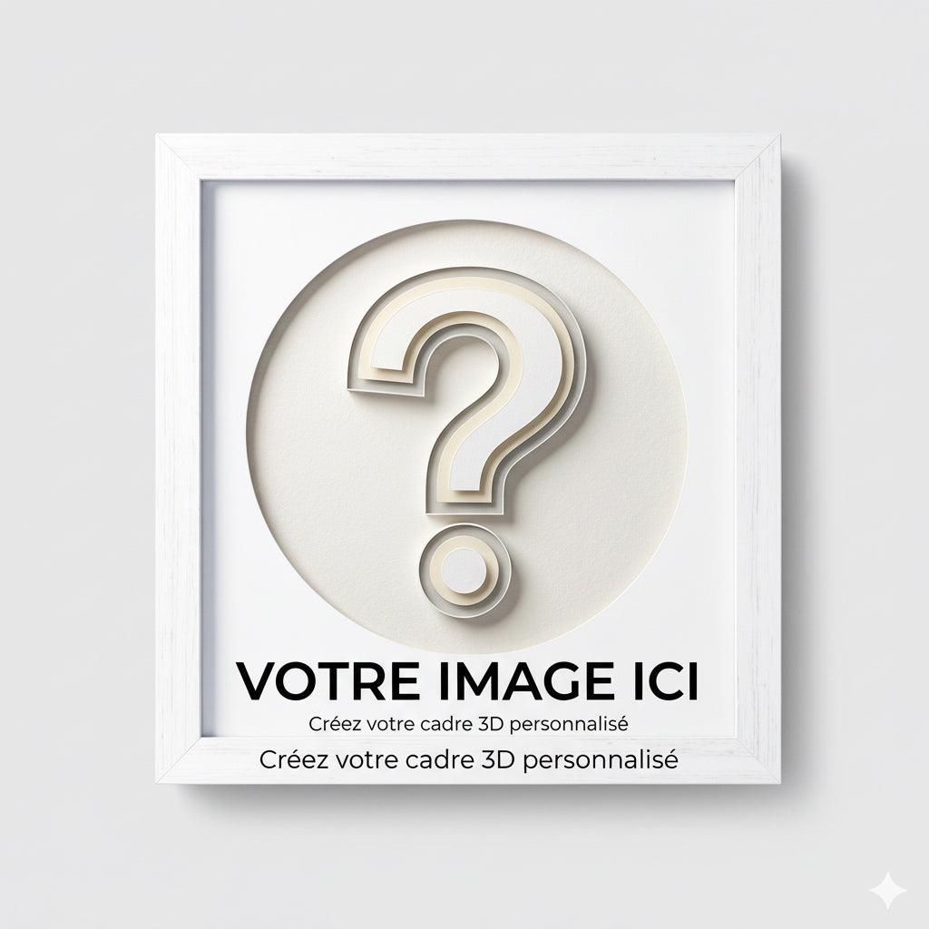 Cadre 3D Personnalisé