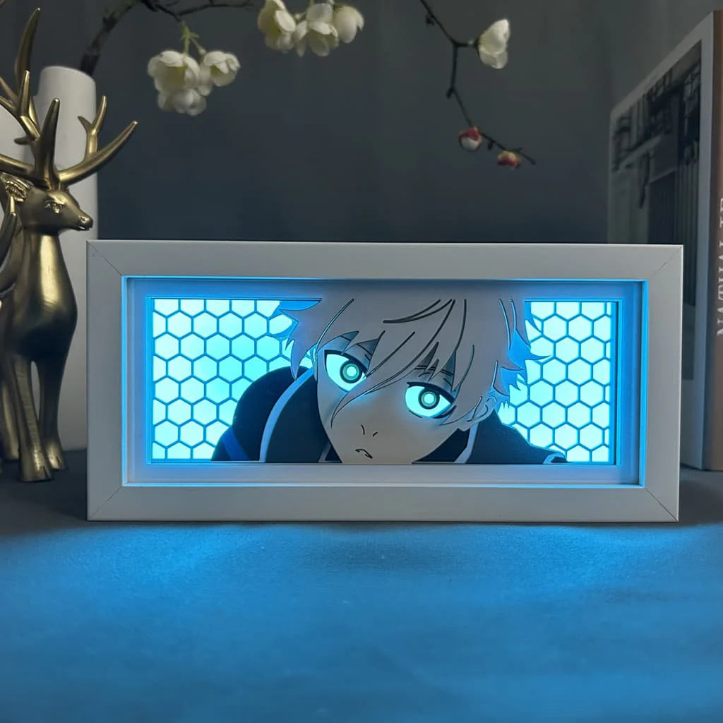 Lampe LED Manga Nagi Génie - Blue Lock Télécommande RGB
