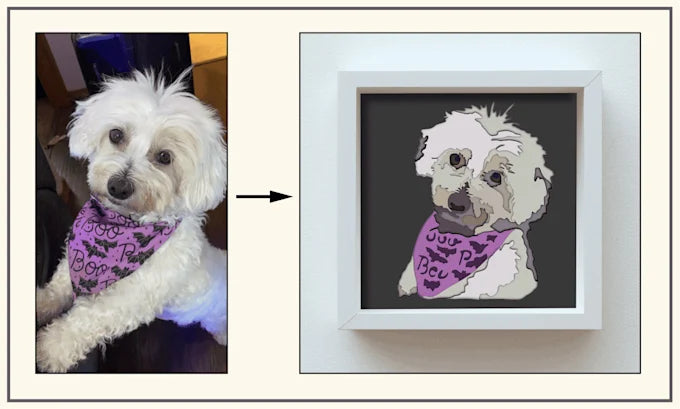 Cadre 3D Personnalisé